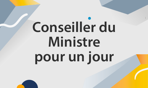 Jeu interactif Conseiller du ministre pour un jour